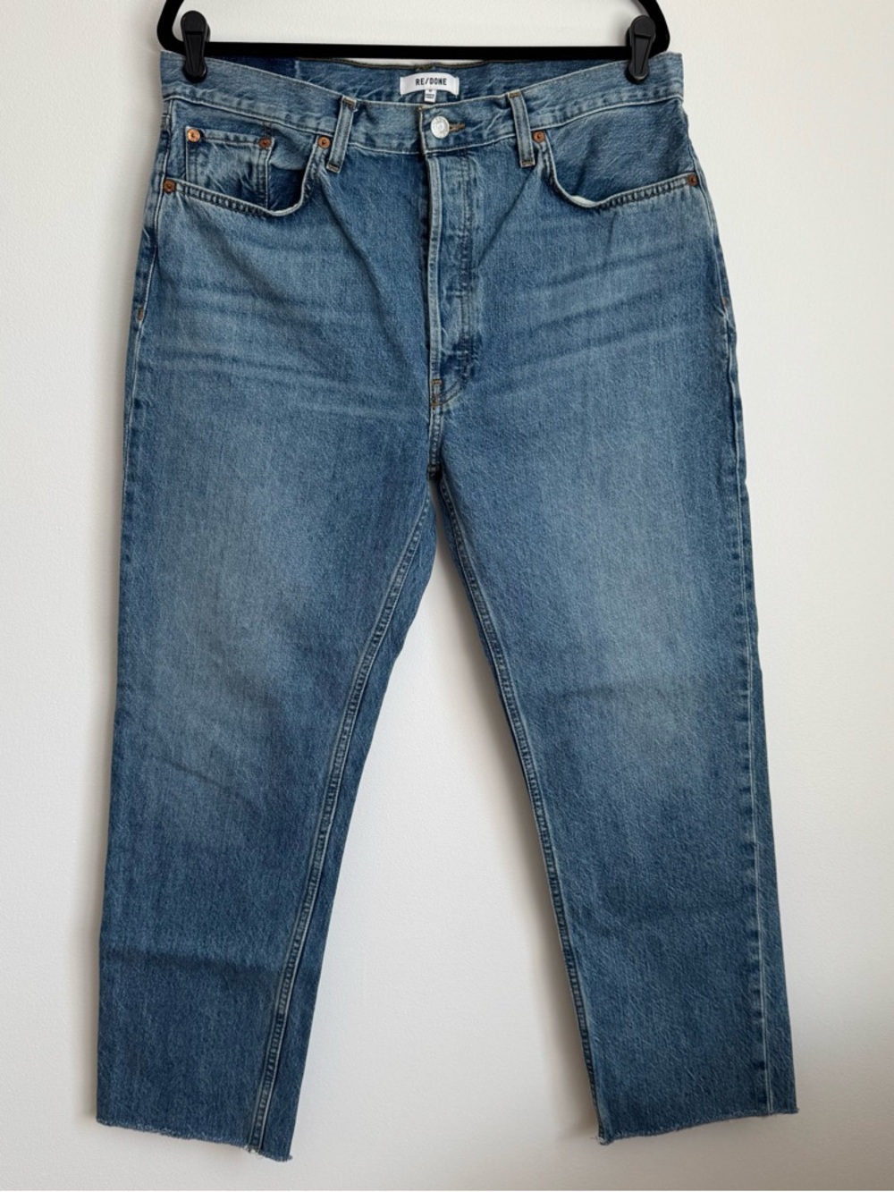 Re/Done 70’s Stovepipe Straight Jeans